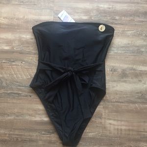 Forever 21 Strapless One-Piece Swimsuit